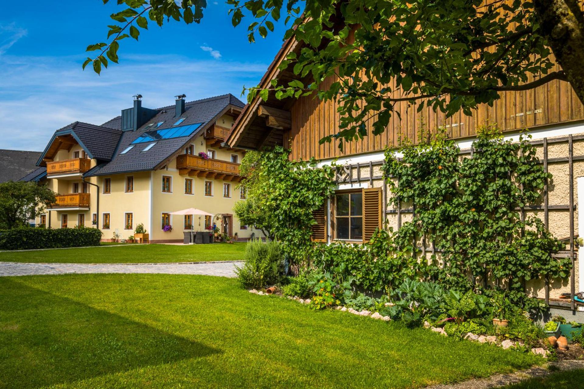 Landhaus Appartement Seidenwebergut Anif Bei Salzburg Niederalm 外观 照片